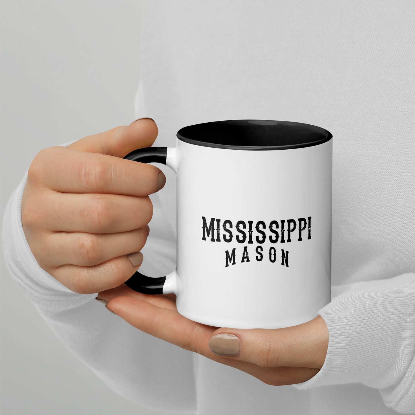 Mississippi Mason Logo Mug with Color Inside