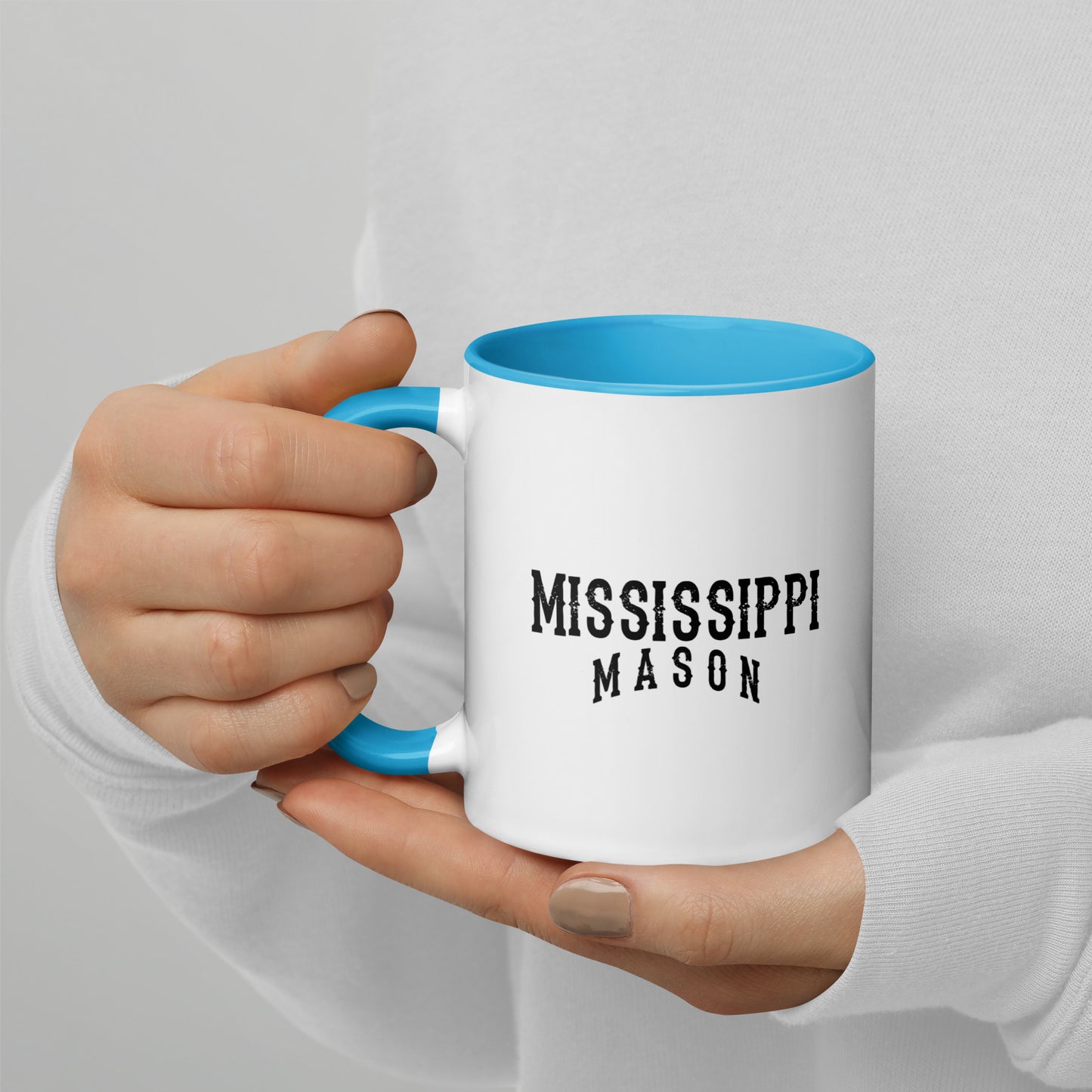 Mississippi Mason Logo Mug with Color Inside